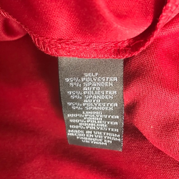 Vince Camuto Red Dress - Size 10 - Picture 6 of 10